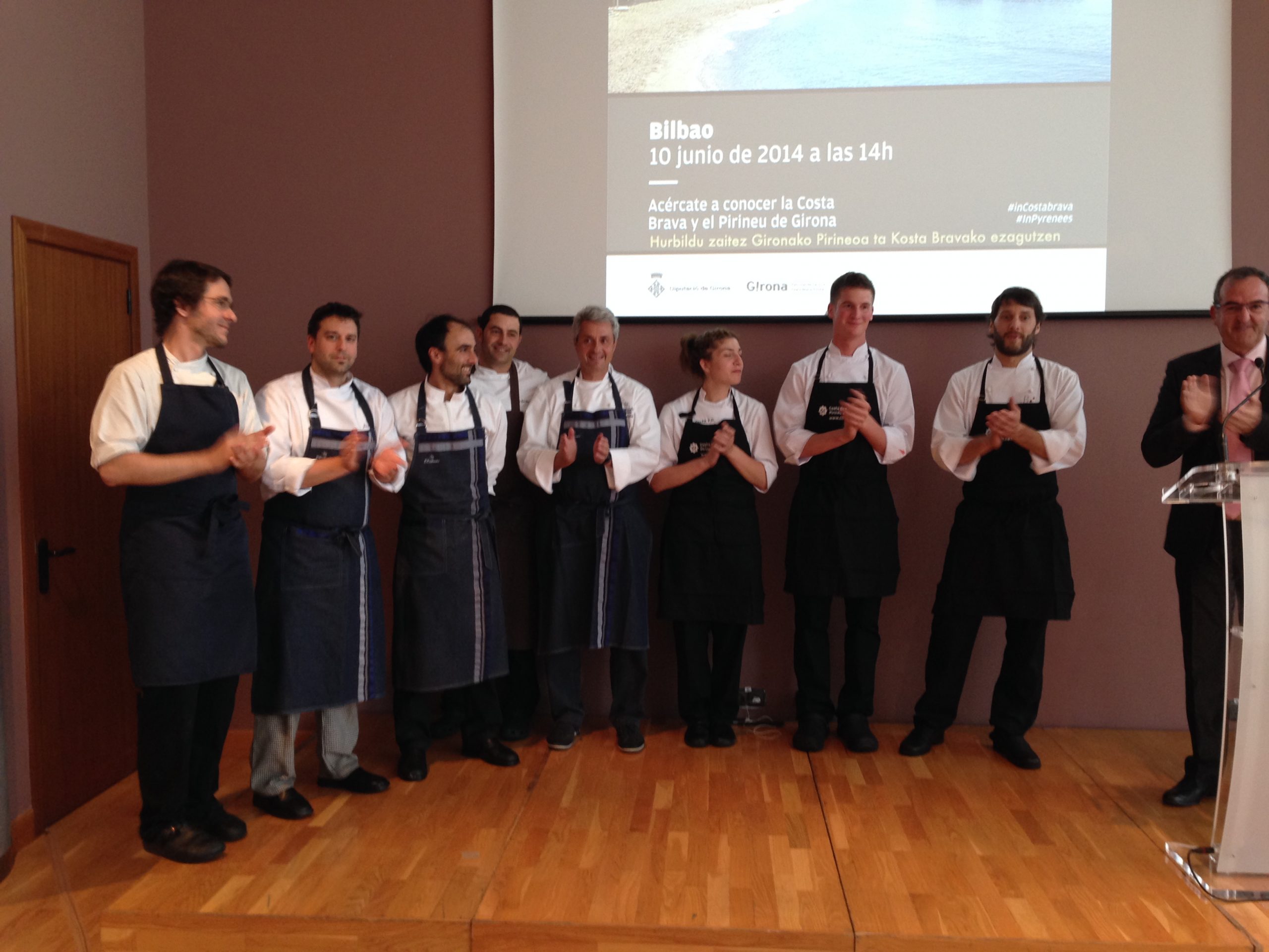 Fernando Canales, Showcooking Girona