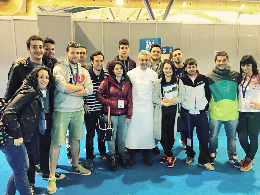 Fernando en el Congreso Encuentros con Sabor a Málaga